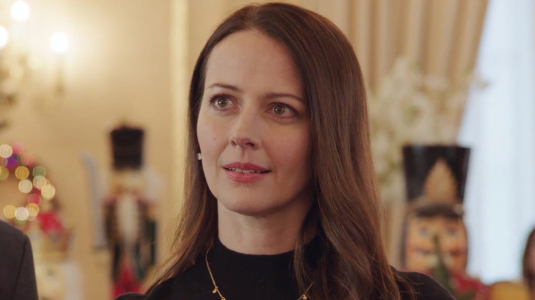 Amy Acker in Crashing Through the Snow