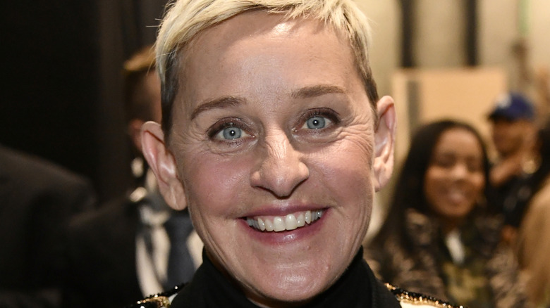 Ellen DeGeneres close-up