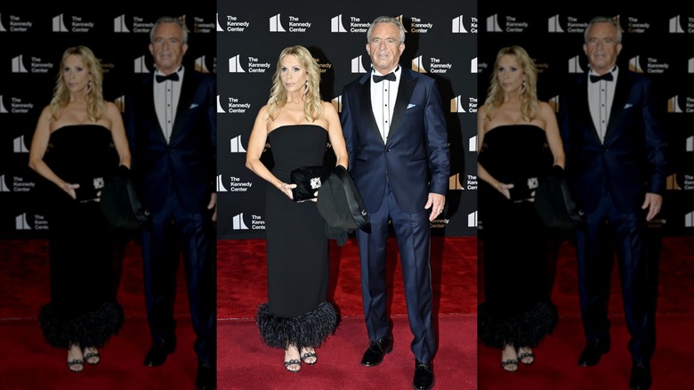 Cheryl Hines and Robert F. Kennedy, Jr. attend the opening night of "Les Misérables" at The Kennedy Center