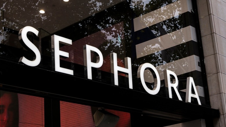 Sephora makeup storefront 