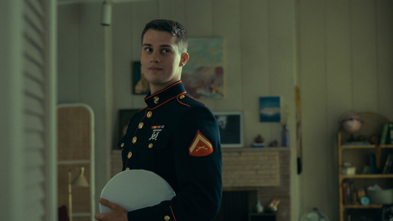 Nicholas Galitzine as Luke in Purple Hearts