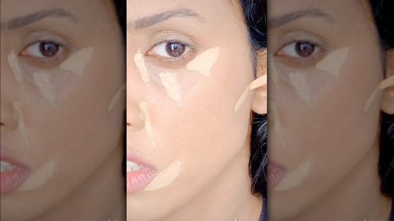 Megha Singh tiktok concealer hack