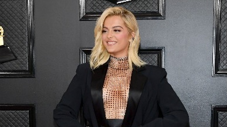 Bebe Rexha at the 2020 Grammy Awards