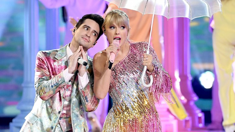 Taylor Swift and Brendon Urie 