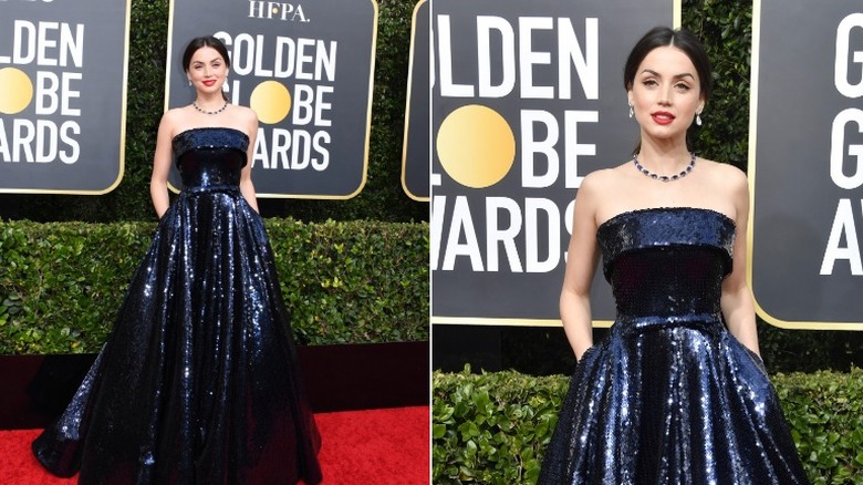 Ana de Armas at the 2020 Golden Globes