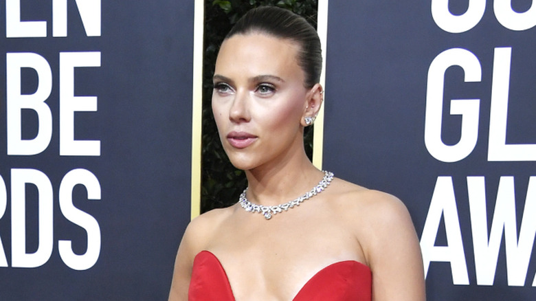 Scarlett Johansson at the 2020 Golden Globes