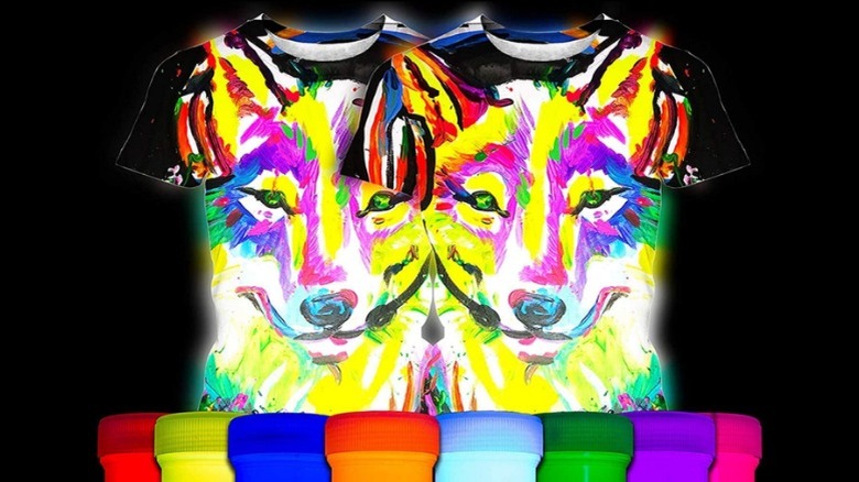 Fabric UV Paint Set