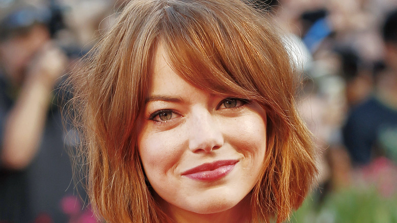 Emma Stone smiling