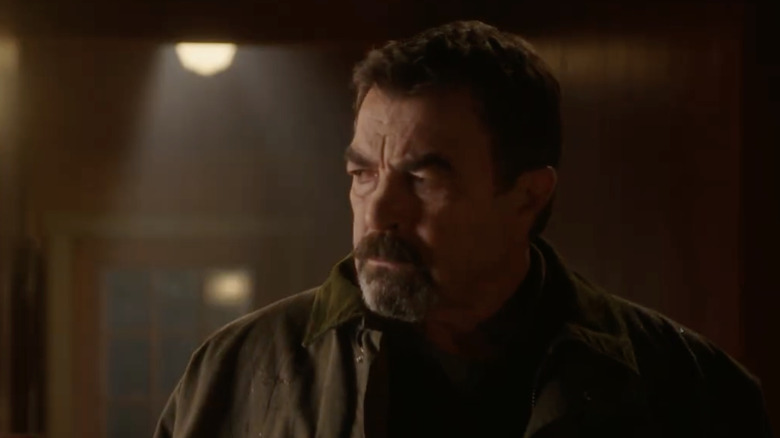 Tom Selleck and Mackenzie Foy in "Jesse Stone: Lost in Paradise"