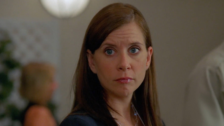 A photo of Kellie Martin as Samantha Kinsey in "Mystery Woman: In the Shadows"
