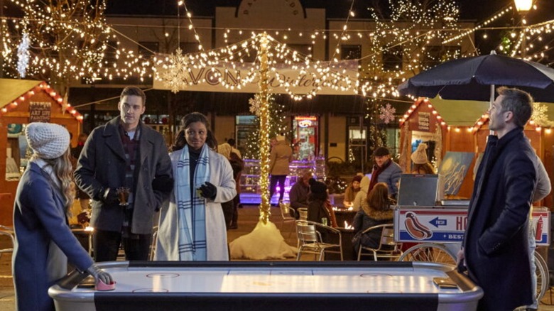 A scene from Taking a Shot at Love