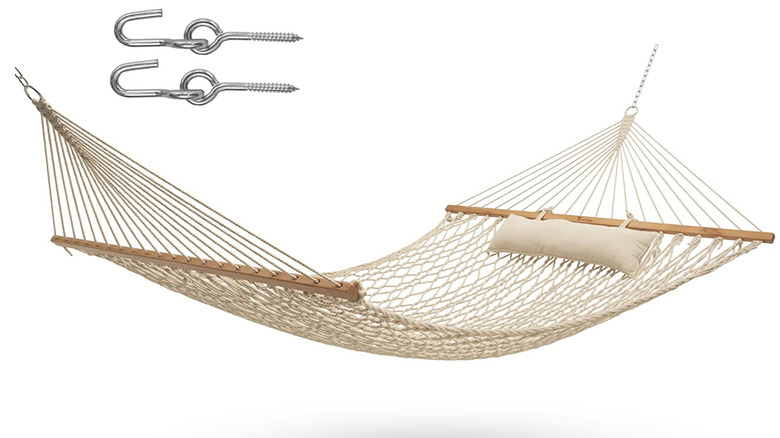 Y-STOP white cotton hammock