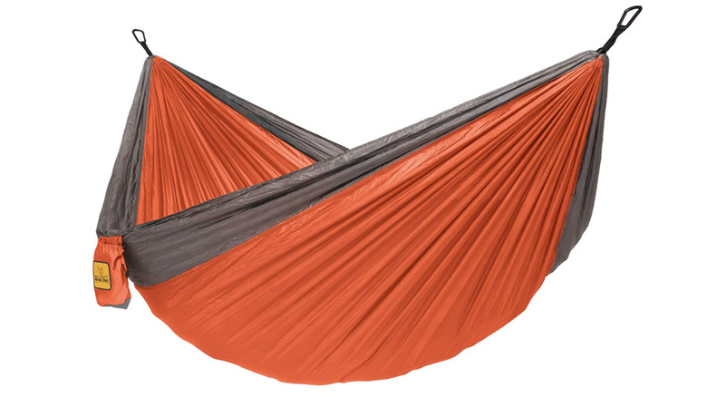 Wise Owl orange and gray hammock