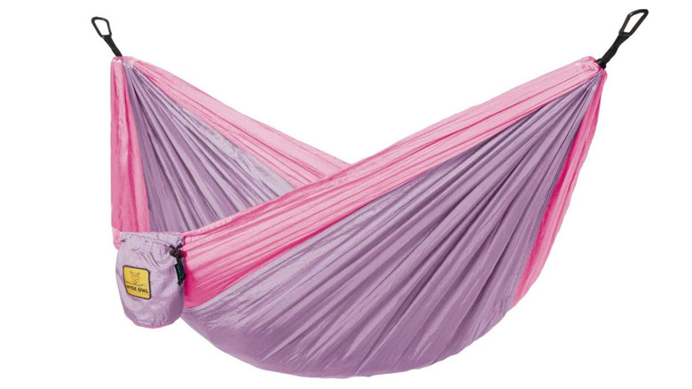 Wise Owl pink and purple kids hammock
