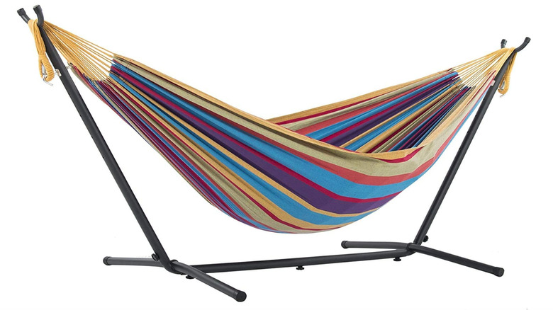 Vivere colorful standing hammock