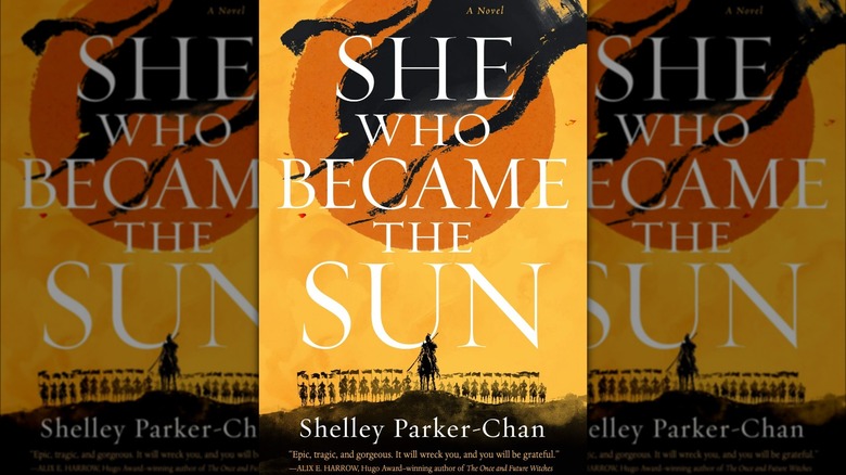 Book cover for "She Who Became the Sun"