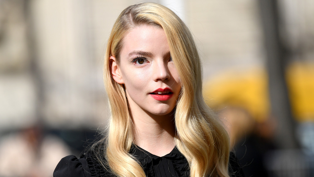 Anya Taylor Joy with long hair