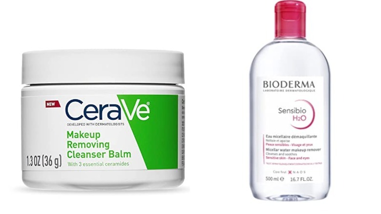CeraVe and Bioderma cleansers