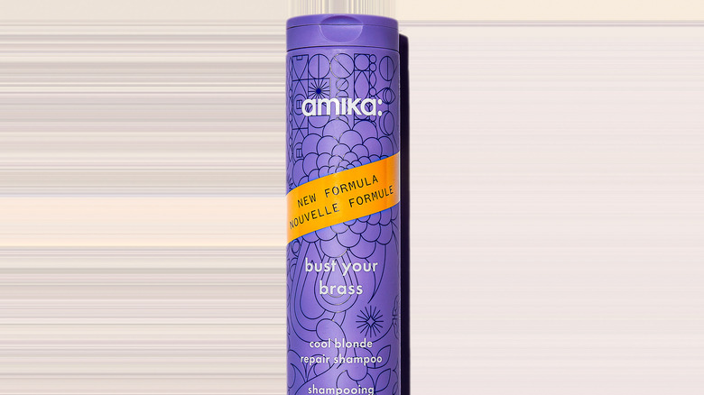 10. Amika Bust Your Brass Cool Blonde Shampoo - wide 6