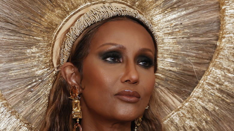 Iman at the Met Gala