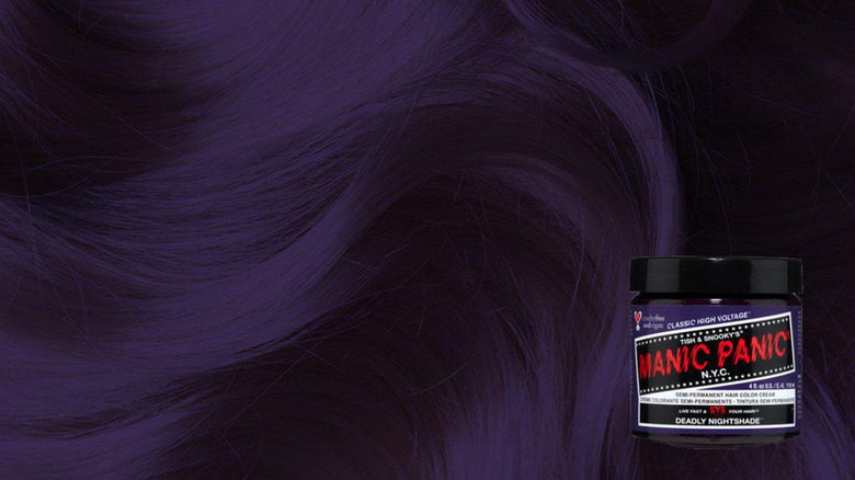 1. Manic Panic Semi-Permanent Hair Color Cream Midnight Blue - wide 6