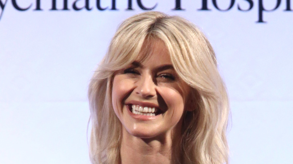 Julianne Hough with feathered hair