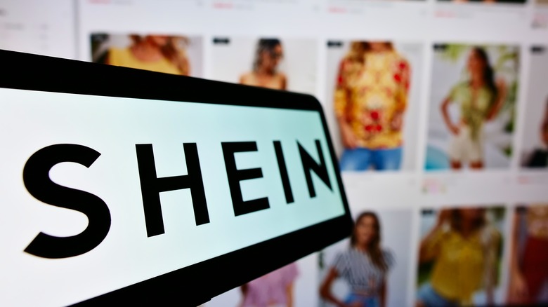 Shein Chinese online shopping website 