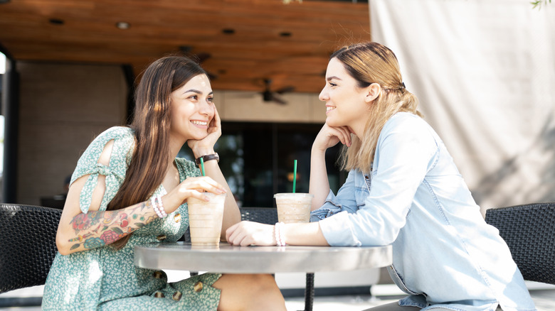 Women on a date