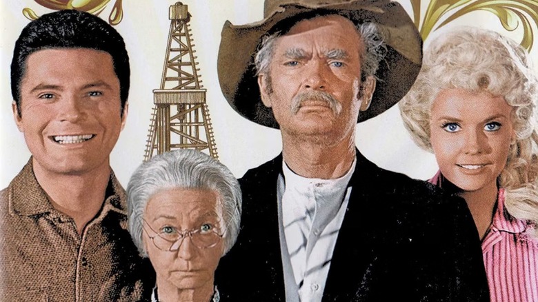 The box art for The Beverly Hillbillies: The Official Seasons 1-4 DVD set.
