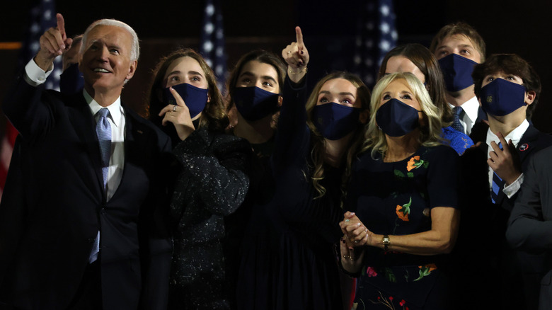 Joe Biden and family