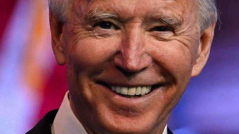 Joe Biden smiling 