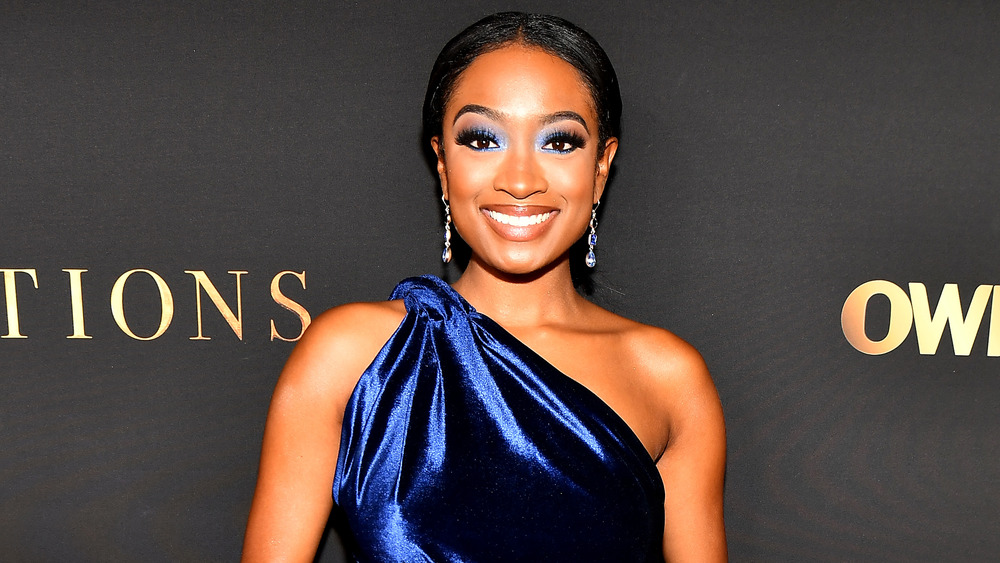 NCIS: LA star Kayla Smith at an event