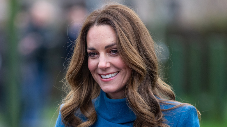 Kate Middleton at an event. 