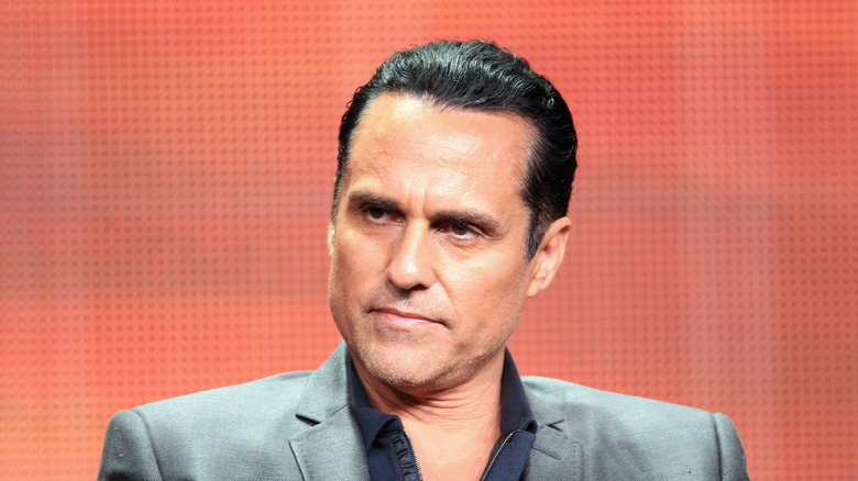 Maurice Benard sitting