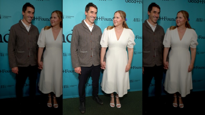 Full body shot of Chris Fischer and Amy Schumer