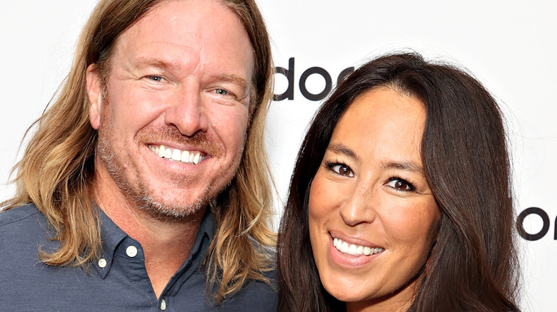 Chip and Joanna Gaines smiling