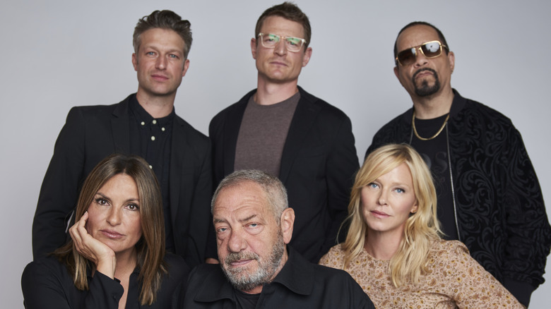 The cast of "Law & Order: SVU" poses for portraits