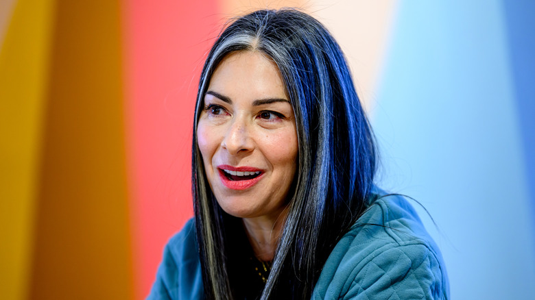 Stacy London smiling