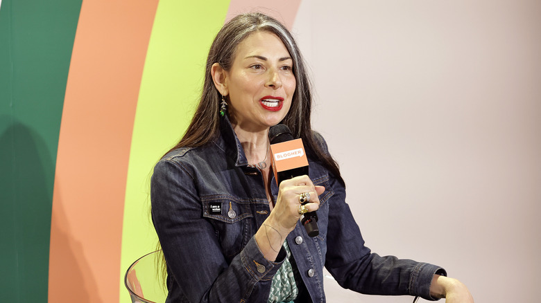 Stacy London talking