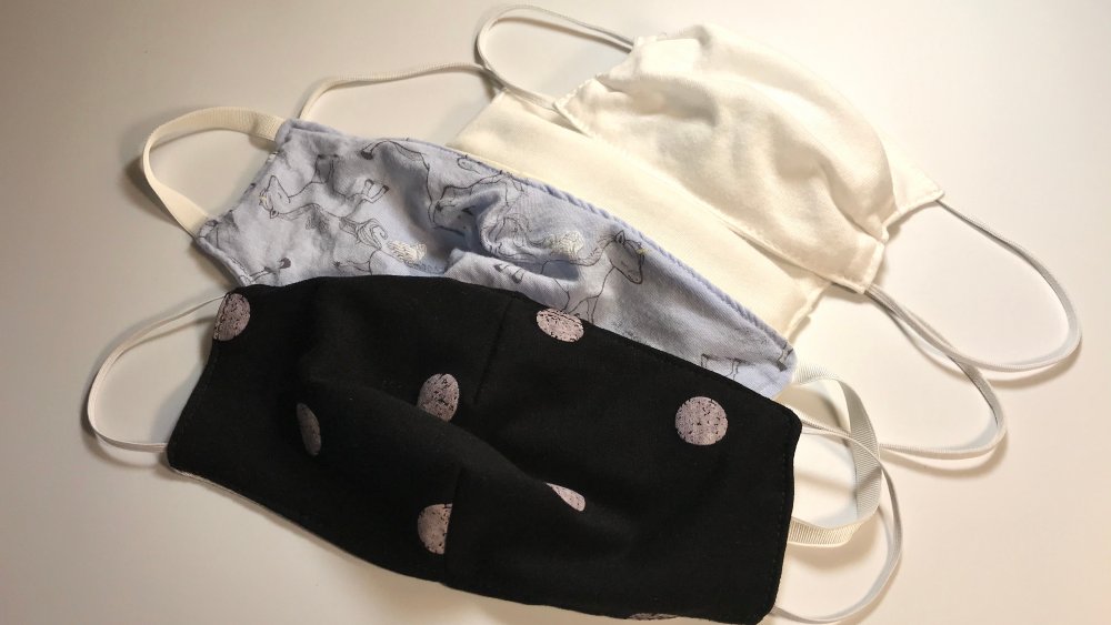 Reusable cotton face masks