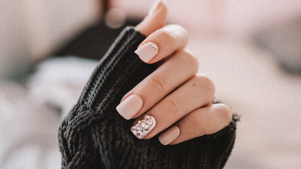 Nails with jewels