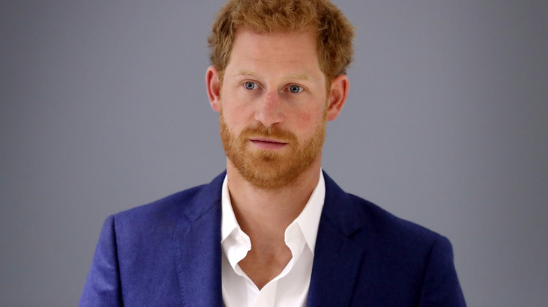 Prince Harry up close