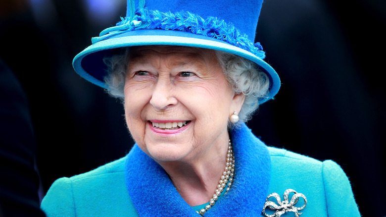The queen at royal event 