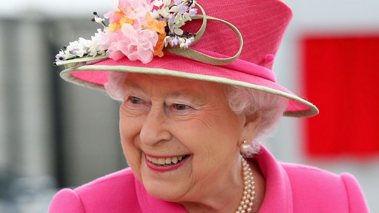Queen Elizabeth II at a royal event 