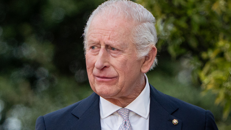 King Charles III close-up photograph
