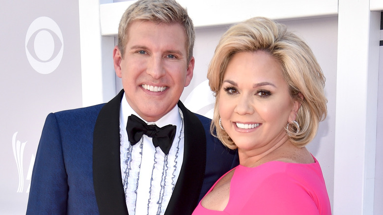 Todd and Julie Chrisley smiling