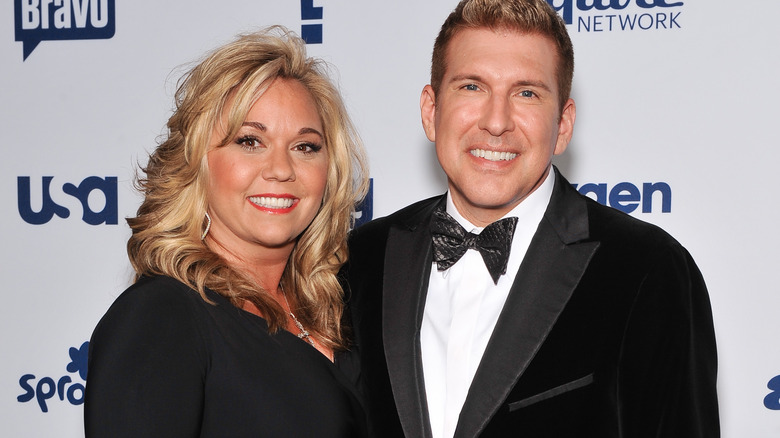 Julie and Todd Chrisley on the red carpet