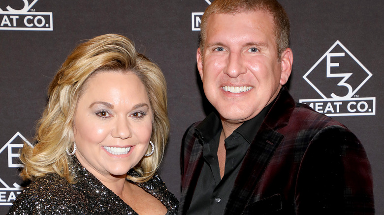 Todd and Julie Chrisley smiling
