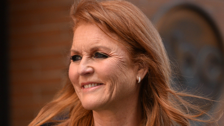 Sarah Ferguson smiling 