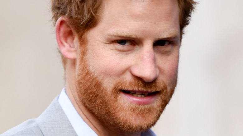 Prince Harry smiling